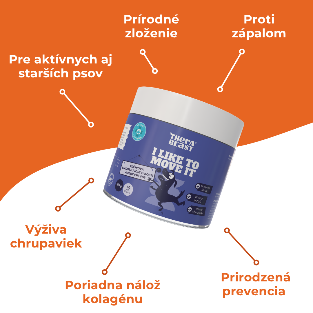 Prémiová starostlivosť o kosti a kĺby pre psov