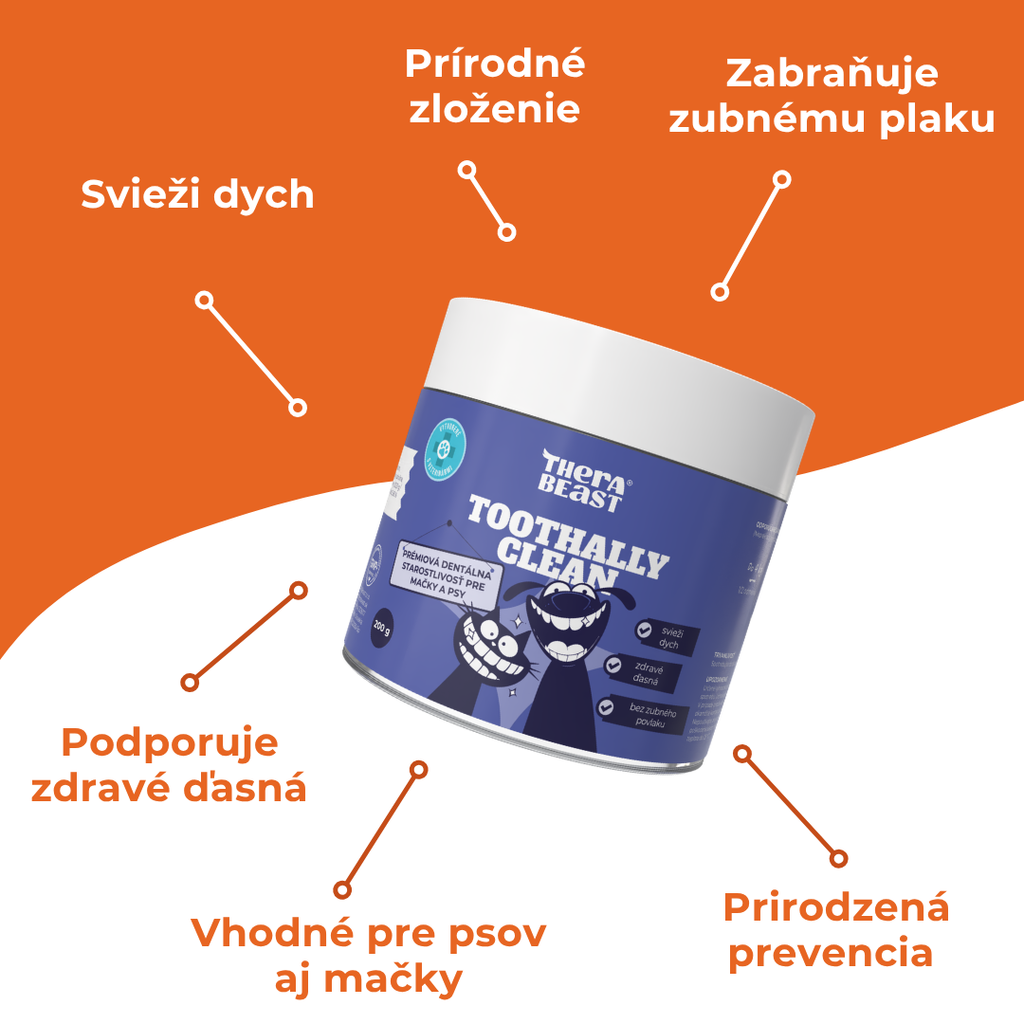 Prémiová dentálna starostlivosť pre psov a mačky