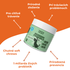 Probiotiká na podporu trávenia pre psov