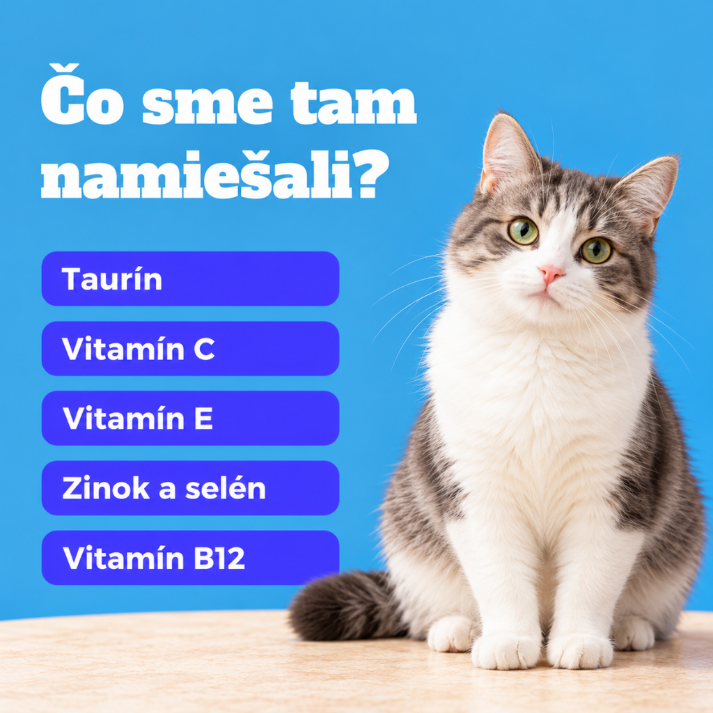 Komplex vitamínov a živín pre mačky na každý deň