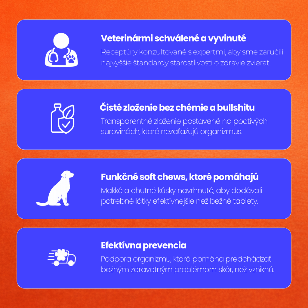 Kĺby + komplexné zdravie pre tvojho psa