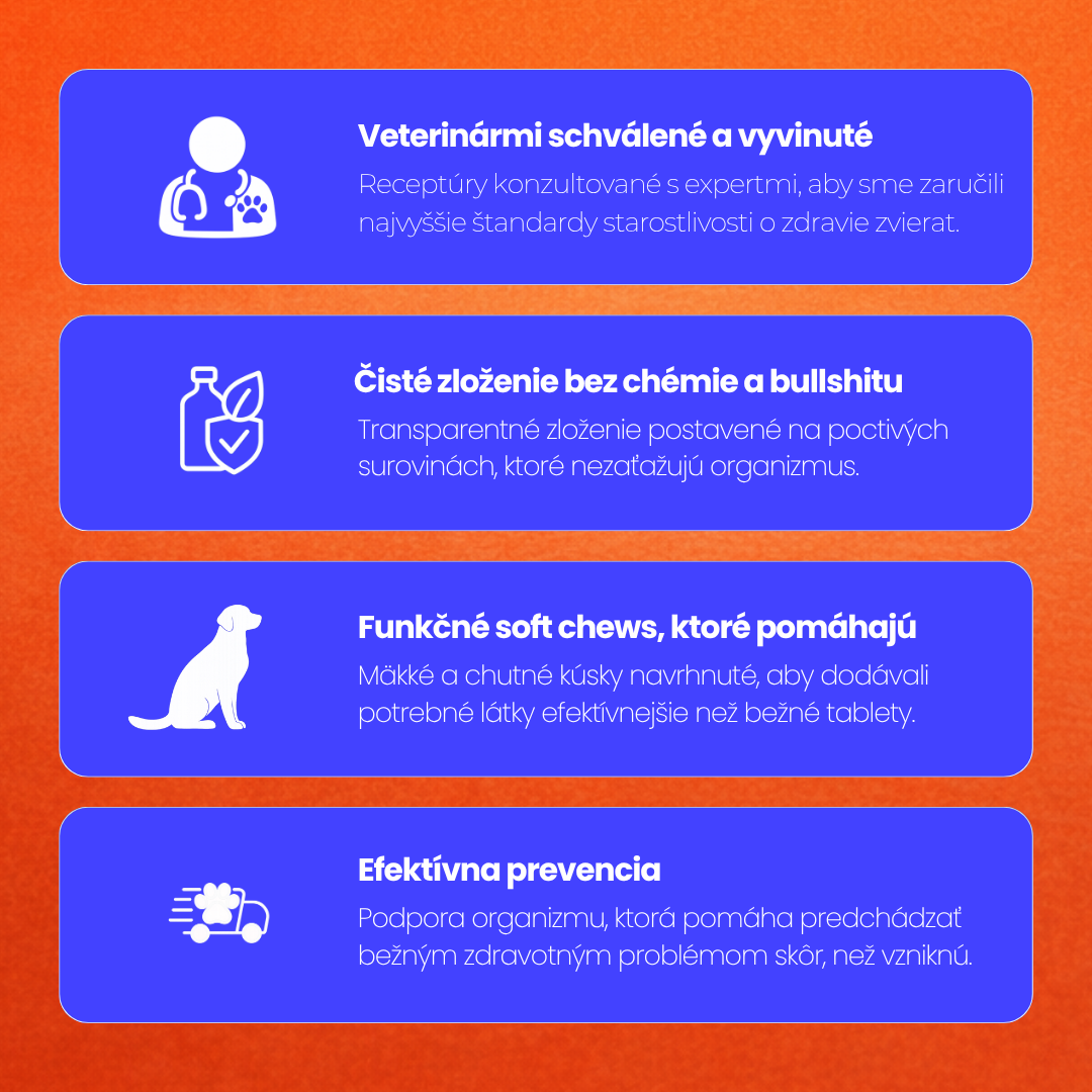 Kĺby + komplexné zdravie pre tvojho psa