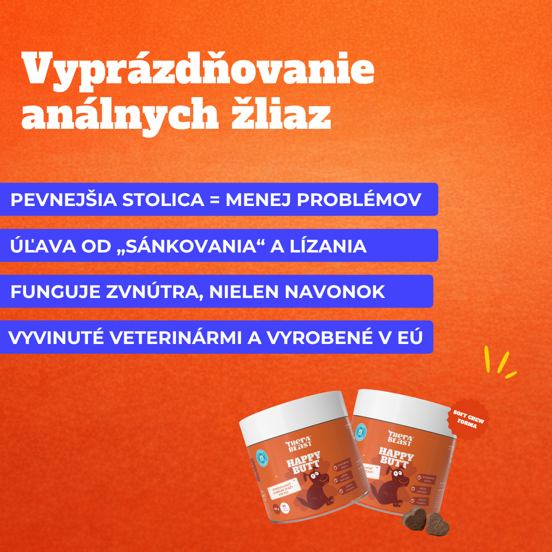 Probiotická nálož pre tvojho psa