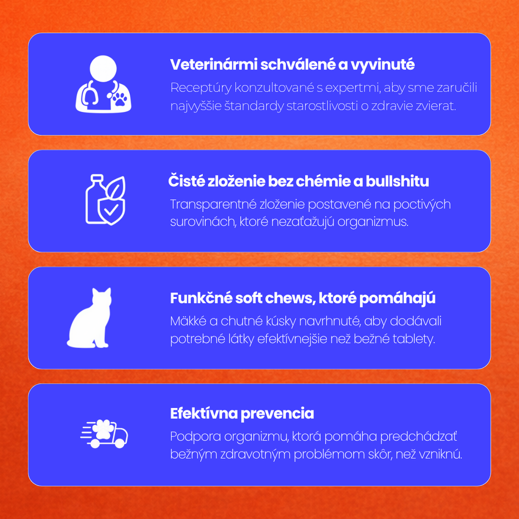 Perfektné kombo pre zdravie mačky