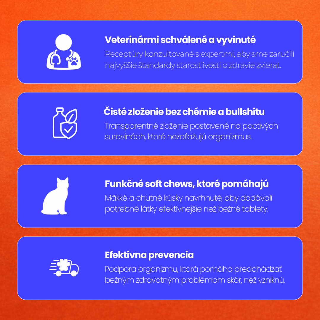 Perfektné kombo pre zdravie mačky